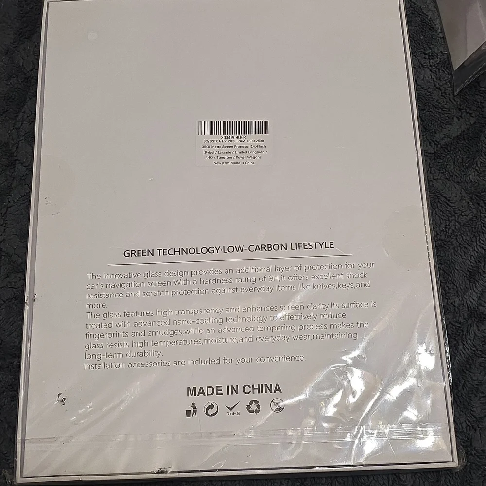 Scybstca For 2025 Ram 1500 2500 3500 Matte Screen Protector 14.4 Inch